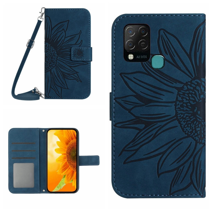 Skin Feel Sun Flower Pattern Flip Leather Phone Case with Lanyard, For Infinix Hot 10, For Infinix Hot 10i / Smart 5 Pro, For Infinix Hot 10S / 10S NFC, For Infinix Hot 11, For Infinix Hot 11S, For Infinix Hot 11S NFC, For Infinix Hot 12               ...