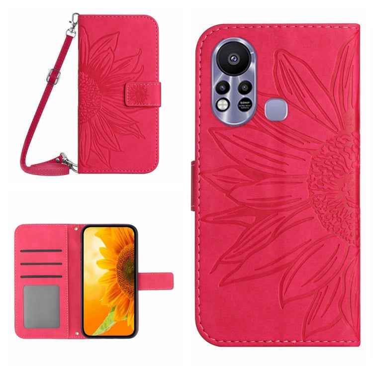 Skin Feel Sun Flower Pattern Flip Leather Phone Case with Lanyard, For Infinix Hot 10, For Infinix Hot 10i / Smart 5 Pro, For Infinix Hot 10S / 10S NFC, For Infinix Hot 11, For Infinix Hot 11S, For Infinix Hot 11S NFC, For Infinix Hot 12               ...