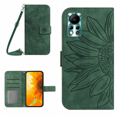 Skin Feel Sun Flower Pattern Flip Leather Phone Case with Lanyard, For Infinix Hot 10, For Infinix Hot 10i / Smart 5 Pro, For Infinix Hot 10S / 10S NFC, For Infinix Hot 11, For Infinix Hot 11S, For Infinix Hot 11S NFC, For Infinix Hot 12               ...