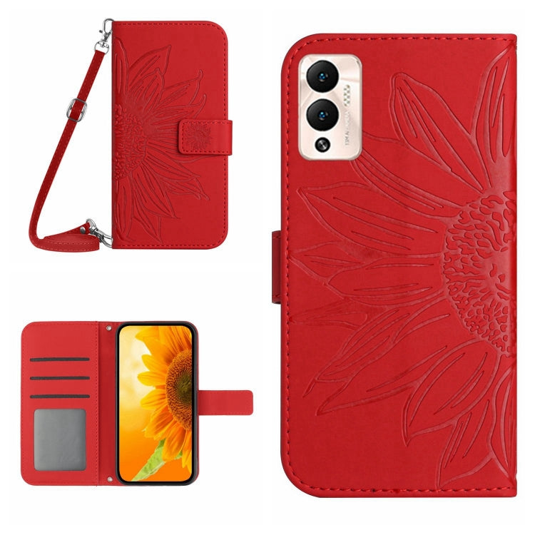 Skin Feel Sun Flower Pattern Flip Leather Phone Case with Lanyard, For Infinix Hot 10, For Infinix Hot 10i / Smart 5 Pro, For Infinix Hot 10S / 10S NFC, For Infinix Hot 11, For Infinix Hot 11S, For Infinix Hot 11S NFC, For Infinix Hot 12               ...