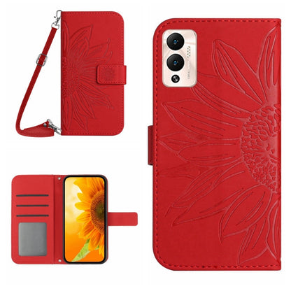 Skin Feel Sun Flower Pattern Flip Leather Phone Case with Lanyard, For Infinix Hot 10, For Infinix Hot 10i / Smart 5 Pro, For Infinix Hot 10S / 10S NFC, For Infinix Hot 11, For Infinix Hot 11S, For Infinix Hot 11S NFC, For Infinix Hot 12               ...