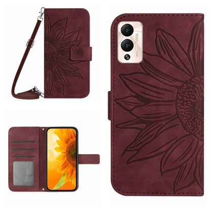 Skin Feel Sun Flower Pattern Flip Leather Phone Case with Lanyard, For Infinix Hot 10, For Infinix Hot 10i / Smart 5 Pro, For Infinix Hot 10S / 10S NFC, For Infinix Hot 11, For Infinix Hot 11S, For Infinix Hot 11S NFC, For Infinix Hot 12               ...