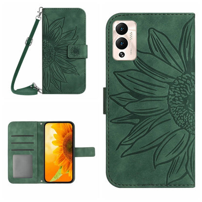 Skin Feel Sun Flower Pattern Flip Leather Phone Case with Lanyard, For Infinix Hot 10, For Infinix Hot 10i / Smart 5 Pro, For Infinix Hot 10S / 10S NFC, For Infinix Hot 11, For Infinix Hot 11S, For Infinix Hot 11S NFC, For Infinix Hot 12               ...