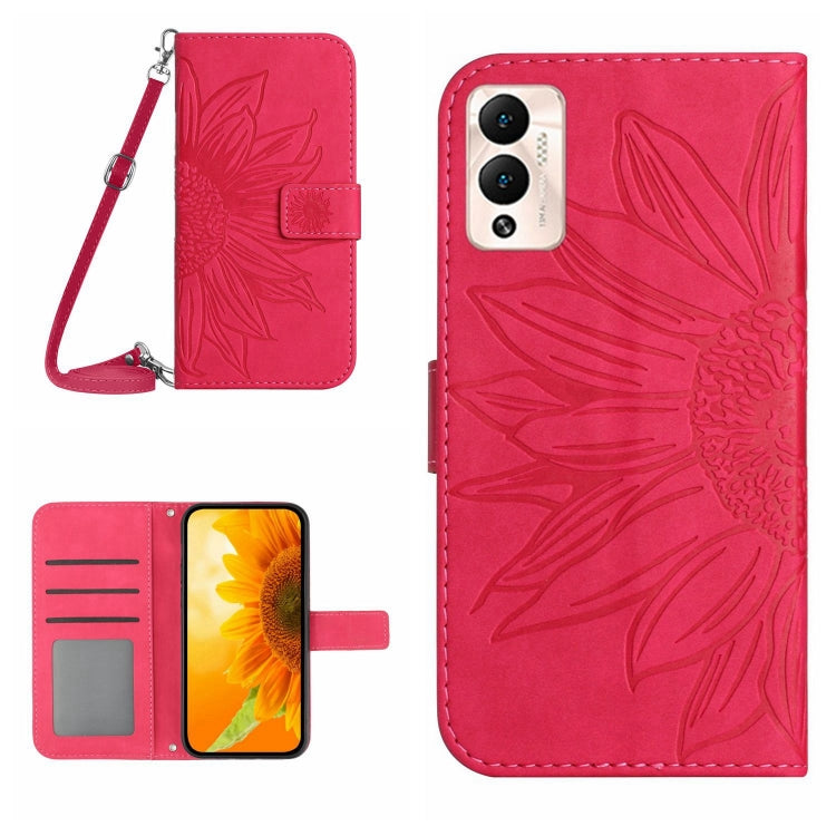 Skin Feel Sun Flower Pattern Flip Leather Phone Case with Lanyard, For Infinix Hot 10, For Infinix Hot 10i / Smart 5 Pro, For Infinix Hot 10S / 10S NFC, For Infinix Hot 11, For Infinix Hot 11S, For Infinix Hot 11S NFC, For Infinix Hot 12               ...