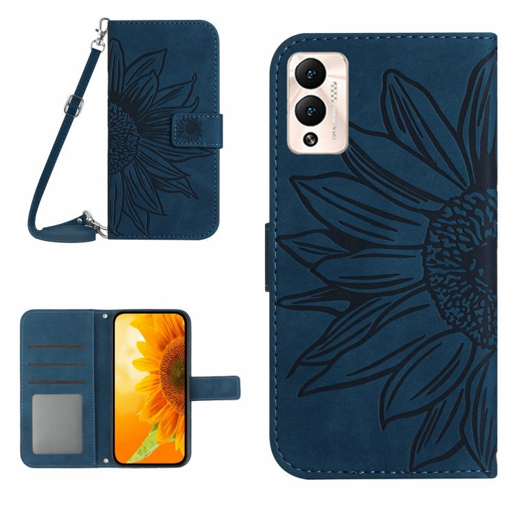 Skin Feel Sun Flower Pattern Flip Leather Phone Case with Lanyard, For Infinix Hot 10, For Infinix Hot 10i / Smart 5 Pro, For Infinix Hot 10S / 10S NFC, For Infinix Hot 11, For Infinix Hot 11S, For Infinix Hot 11S NFC, For Infinix Hot 12               ...