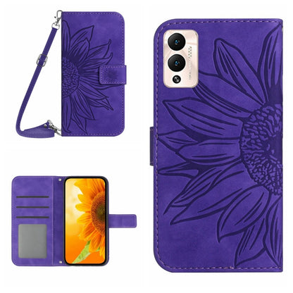 Skin Feel Sun Flower Pattern Flip Leather Phone Case with Lanyard, For Infinix Hot 10, For Infinix Hot 10i / Smart 5 Pro, For Infinix Hot 10S / 10S NFC, For Infinix Hot 11, For Infinix Hot 11S, For Infinix Hot 11S NFC, For Infinix Hot 12               ...