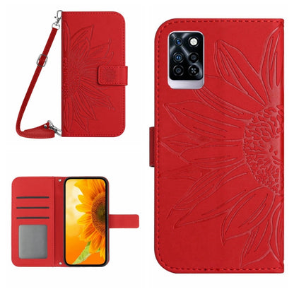 Skin Feel Sun Flower Pattern Flip Leather Phone Case with Lanyard, For Infinix Note 10, For Infinix Note 10 Pro, For Infinix Note 11, For Infinix Note 11 Pro / Note 11s, For Infinix Note 12 G96, For Infinix Smart 6, For Tecno Camon 17 Pro              ...