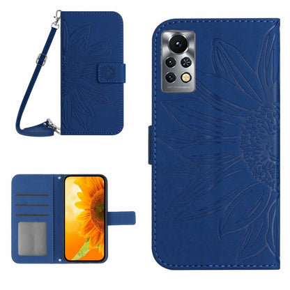 Skin Feel Sun Flower Pattern Flip Leather Phone Case with Lanyard, For Infinix Note 10, For Infinix Note 10 Pro, For Infinix Note 11, For Infinix Note 11 Pro / Note 11s, For Infinix Note 12 G96, For Infinix Smart 6, For Tecno Camon 17 Pro              ...