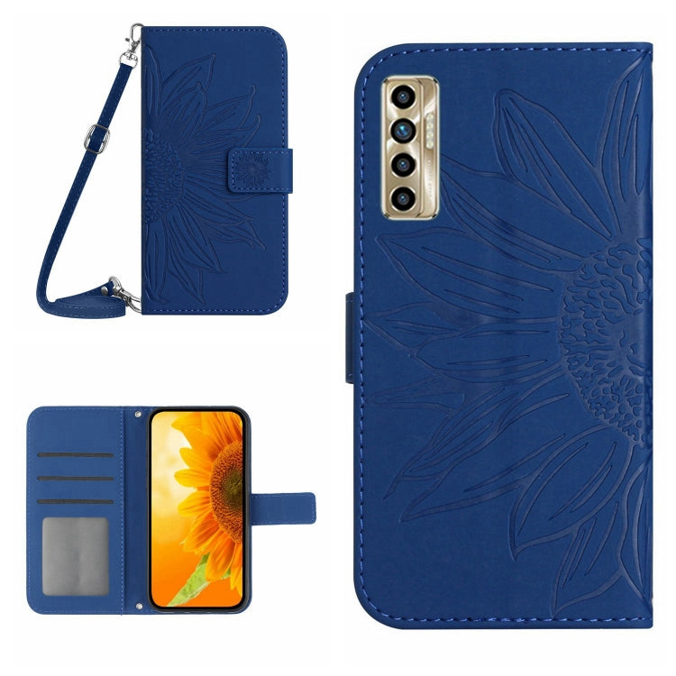 Skin Feel Sun Flower Pattern Flip Leather Phone Case with Lanyard, For Infinix Note 10, For Infinix Note 10 Pro, For Infinix Note 11, For Infinix Note 11 Pro / Note 11s, For Infinix Note 12 G96, For Infinix Smart 6, For Tecno Camon 17 Pro              ...