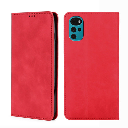 Skin Feel Magnetic Horizontal Flip Leather Phone Case, For Motorola Moto E32 India/E22s 4G Global, For OPPO A17, For OPPO K10x 5G, For Realme C33 4G, For vivo V25 5G/V25e 5G/X80 Lite, For vivo Y16 4G/Y02s 4G, For vivo Y55 4G, For Samsung Galaxy A04s   ...