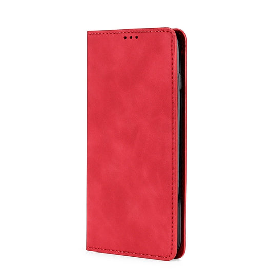 Skin Feel Magnetic Horizontal Flip Leather Phone Case, For Motorola Moto E32 India/E22s 4G Global, For OPPO A17, For OPPO K10x 5G, For Realme C33 4G, For vivo V25 5G/V25e 5G/X80 Lite, For vivo Y16 4G/Y02s 4G, For vivo Y55 4G, For Samsung Galaxy A04s   ...