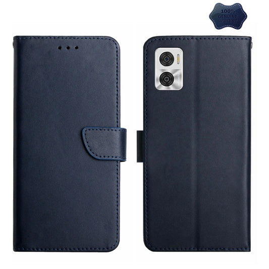 Genuine Leather Fingerprint-proof Flip Phone Case, For Motorola Moto E22 4G, For Motorola Moto G72 4G, For OPPO A17, For Realme 10 4G, For Realme 10 5G, For Realme C33, For Xiaomi Redmi A1+, For Samsung Galaxy S23 Ultra 5G, For Samsung Galaxy S23 5G