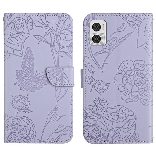 HT03 Skin Feel Butterfly Embossed Flip Leather Phone Case, For Motorola Moto E22 4G, For Motorola Moto G72 4G, For OPPO A17, For Realme 10 4G, For Realme 10 5G, For Realme C33, For Xiaomi Redmi A1+, For Samsung Galaxy S23 Ultra 5G