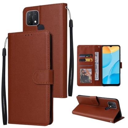 Multifunctional Horizontal Flip Leather Case with Three Card Slot, For OPPO A15 / A15s / A35, For OPPO A5 / A3s / A12e / C1, For OPPO A37, For vivo Y31, For vivo Y91C / Y1s, For vivo Y53, For Xiaomi Redmi 10C