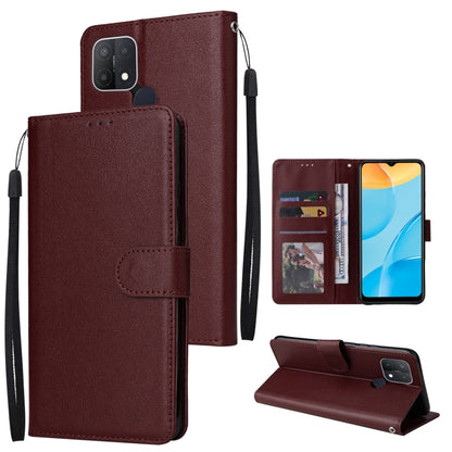 Multifunctional Horizontal Flip Leather Case with Three Card Slot, For OPPO A15 / A15s / A35, For OPPO A5 / A3s / A12e / C1, For OPPO A37, For vivo Y31, For vivo Y91C / Y1s, For vivo Y53, For Xiaomi Redmi 10C