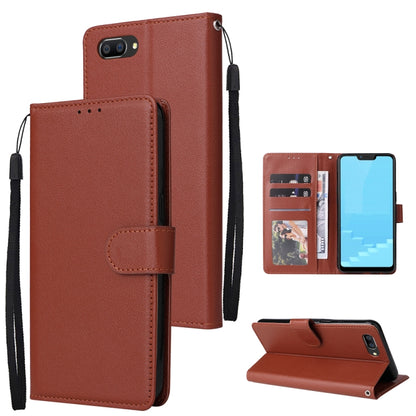 Multifunctional Horizontal Flip Leather Case with Three Card Slot, For OPPO A15 / A15s / A35, For OPPO A5 / A3s / A12e / C1, For OPPO A37, For vivo Y31, For vivo Y91C / Y1s, For vivo Y53, For Xiaomi Redmi 10C