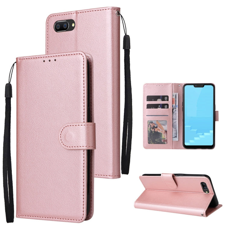 Multifunctional Horizontal Flip Leather Case with Three Card Slot, For OPPO A15 / A15s / A35, For OPPO A5 / A3s / A12e / C1, For OPPO A37, For vivo Y31, For vivo Y91C / Y1s, For vivo Y53, For Xiaomi Redmi 10C