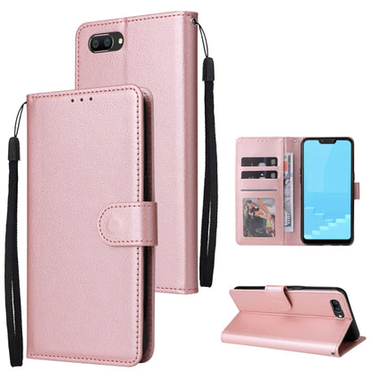 Multifunctional Horizontal Flip Leather Case with Three Card Slot, For OPPO A15 / A15s / A35, For OPPO A5 / A3s / A12e / C1, For OPPO A37, For vivo Y31, For vivo Y91C / Y1s, For vivo Y53, For Xiaomi Redmi 10C