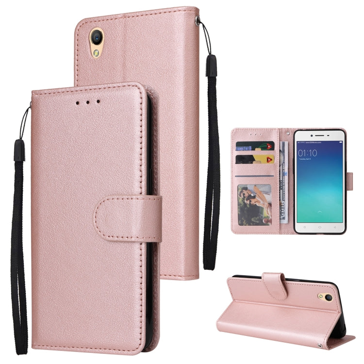 Multifunctional Horizontal Flip Leather Case with Three Card Slot, For OPPO A15 / A15s / A35, For OPPO A5 / A3s / A12e / C1, For OPPO A37, For vivo Y31, For vivo Y91C / Y1s, For vivo Y53, For Xiaomi Redmi 10C