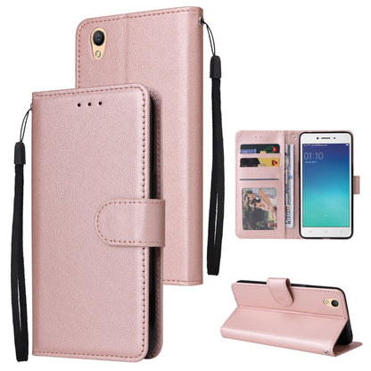 Multifunctional Horizontal Flip Leather Case with Three Card Slot, For OPPO A15 / A15s / A35, For OPPO A5 / A3s / A12e / C1, For OPPO A37, For vivo Y31, For vivo Y91C / Y1s, For vivo Y53, For Xiaomi Redmi 10C