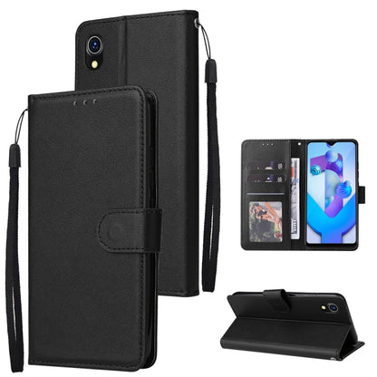 Multifunctional Horizontal Flip Leather Case with Three Card Slot, For OPPO A15 / A15s / A35, For OPPO A5 / A3s / A12e / C1, For OPPO A37, For vivo Y31, For vivo Y91C / Y1s, For vivo Y53, For Xiaomi Redmi 10C