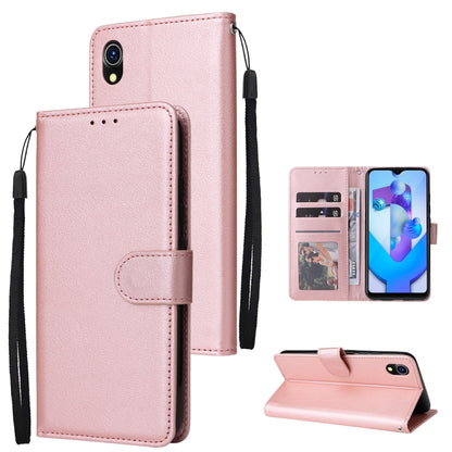 Multifunctional Horizontal Flip Leather Case with Three Card Slot, For OPPO A15 / A15s / A35, For OPPO A5 / A3s / A12e / C1, For OPPO A37, For vivo Y31, For vivo Y91C / Y1s, For vivo Y53, For Xiaomi Redmi 10C