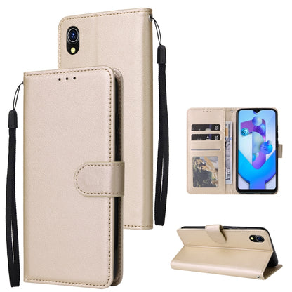 Multifunctional Horizontal Flip Leather Case with Three Card Slot, For OPPO A15 / A15s / A35, For OPPO A5 / A3s / A12e / C1, For OPPO A37, For vivo Y31, For vivo Y91C / Y1s, For vivo Y53, For Xiaomi Redmi 10C