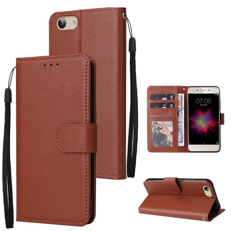Multifunctional Horizontal Flip Leather Case with Three Card Slot, For OPPO A15 / A15s / A35, For OPPO A5 / A3s / A12e / C1, For OPPO A37, For vivo Y31, For vivo Y91C / Y1s, For vivo Y53, For Xiaomi Redmi 10C