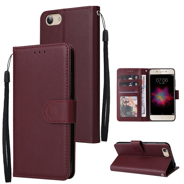Multifunctional Horizontal Flip Leather Case with Three Card Slot, For OPPO A15 / A15s / A35, For OPPO A5 / A3s / A12e / C1, For OPPO A37, For vivo Y31, For vivo Y91C / Y1s, For vivo Y53, For Xiaomi Redmi 10C
