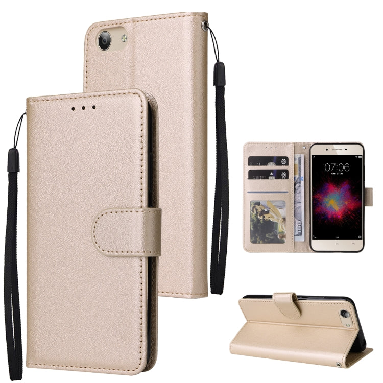 Multifunctional Horizontal Flip Leather Case with Three Card Slot, For OPPO A15 / A15s / A35, For OPPO A5 / A3s / A12e / C1, For OPPO A37, For vivo Y31, For vivo Y91C / Y1s, For vivo Y53, For Xiaomi Redmi 10C
