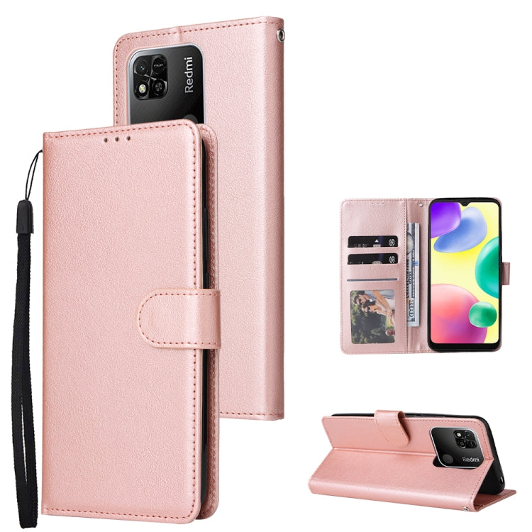 Multifunctional Horizontal Flip Leather Case with Three Card Slot, For OPPO A15 / A15s / A35, For OPPO A5 / A3s / A12e / C1, For OPPO A37, For vivo Y31, For vivo Y91C / Y1s, For vivo Y53, For Xiaomi Redmi 10C