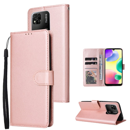 Multifunctional Horizontal Flip Leather Case with Three Card Slot, For OPPO A15 / A15s / A35, For OPPO A5 / A3s / A12e / C1, For OPPO A37, For vivo Y31, For vivo Y91C / Y1s, For vivo Y53, For Xiaomi Redmi 10C