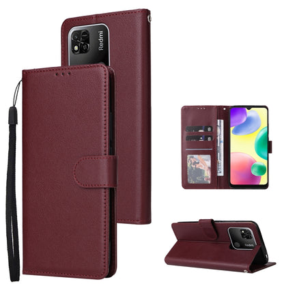 Multifunctional Horizontal Flip Leather Case with Three Card Slot, For OPPO A15 / A15s / A35, For OPPO A5 / A3s / A12e / C1, For OPPO A37, For vivo Y31, For vivo Y91C / Y1s, For vivo Y53, For Xiaomi Redmi 10C