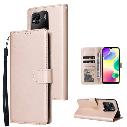 Multifunctional Horizontal Flip Leather Case with Three Card Slot, For OPPO A15 / A15s / A35, For OPPO A5 / A3s / A12e / C1, For OPPO A37, For vivo Y31, For vivo Y91C / Y1s, For vivo Y53, For Xiaomi Redmi 10C