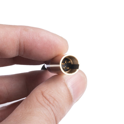 SB419M120-03 3.5mm Male to Mini XLR 3pin Male Audio Cable, Length: 30cm, 3.5mm M to Mini XLR M