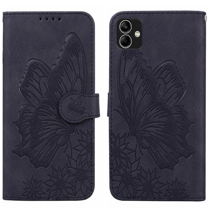 Retro Skin Feel Butterflies Embossing Horizontal Flip Leather Phone Case, For Samsung Galaxy A04, For Samsung Galaxy A14 5G, For Samsung Galaxy A23E, For Samsung Galaxy S23 5G, For Samsung Galaxy S23+ 5G, For Samsung Galaxy S23 Ultra 5G, For OPPO A17  ...