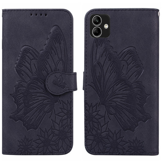 Retro Skin Feel Butterflies Embossing Horizontal Flip Leather Phone Case, For Samsung Galaxy A04, For Samsung Galaxy A14 5G, For Samsung Galaxy A23E, For Samsung Galaxy S23 5G, For Samsung Galaxy S23+ 5G, For Samsung Galaxy S23 Ultra 5G, For OPPO A17  ...