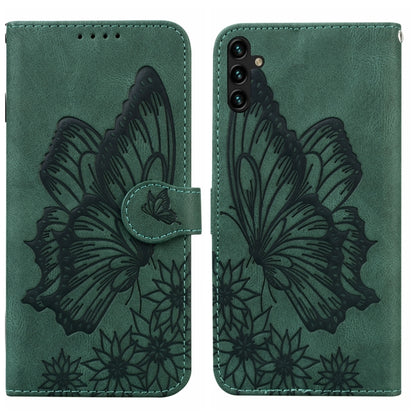Retro Skin Feel Butterflies Embossing Horizontal Flip Leather Phone Case, For Samsung Galaxy A04, For Samsung Galaxy A14 5G, For Samsung Galaxy A23E, For Samsung Galaxy S23 5G, For Samsung Galaxy S23+ 5G, For Samsung Galaxy S23 Ultra 5G, For OPPO A17  ...