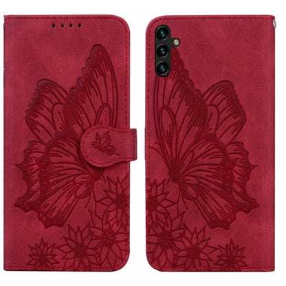 Retro Skin Feel Butterflies Embossing Horizontal Flip Leather Phone Case, For Samsung Galaxy A04, For Samsung Galaxy A14 5G, For Samsung Galaxy A23E, For Samsung Galaxy S23 5G, For Samsung Galaxy S23+ 5G, For Samsung Galaxy S23 Ultra 5G, For OPPO A17  ...