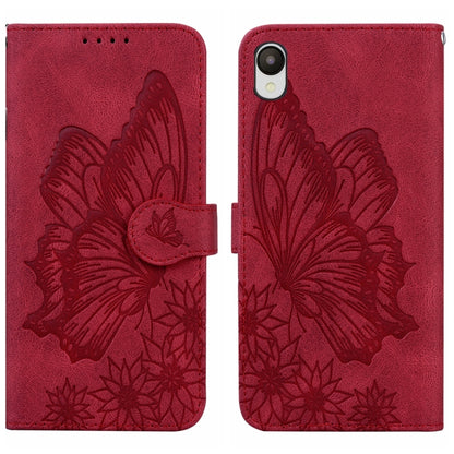 Retro Skin Feel Butterflies Embossing Horizontal Flip Leather Phone Case, For Samsung Galaxy A04, For Samsung Galaxy A14 5G, For Samsung Galaxy A23E, For Samsung Galaxy S23 5G, For Samsung Galaxy S23+ 5G, For Samsung Galaxy S23 Ultra 5G, For OPPO A17  ...
