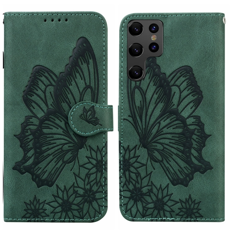 Retro Skin Feel Butterflies Embossing Horizontal Flip Leather Phone Case, For Samsung Galaxy A04, For Samsung Galaxy A14 5G, For Samsung Galaxy A23E, For Samsung Galaxy S23 5G, For Samsung Galaxy S23+ 5G, For Samsung Galaxy S23 Ultra 5G, For OPPO A17  ...