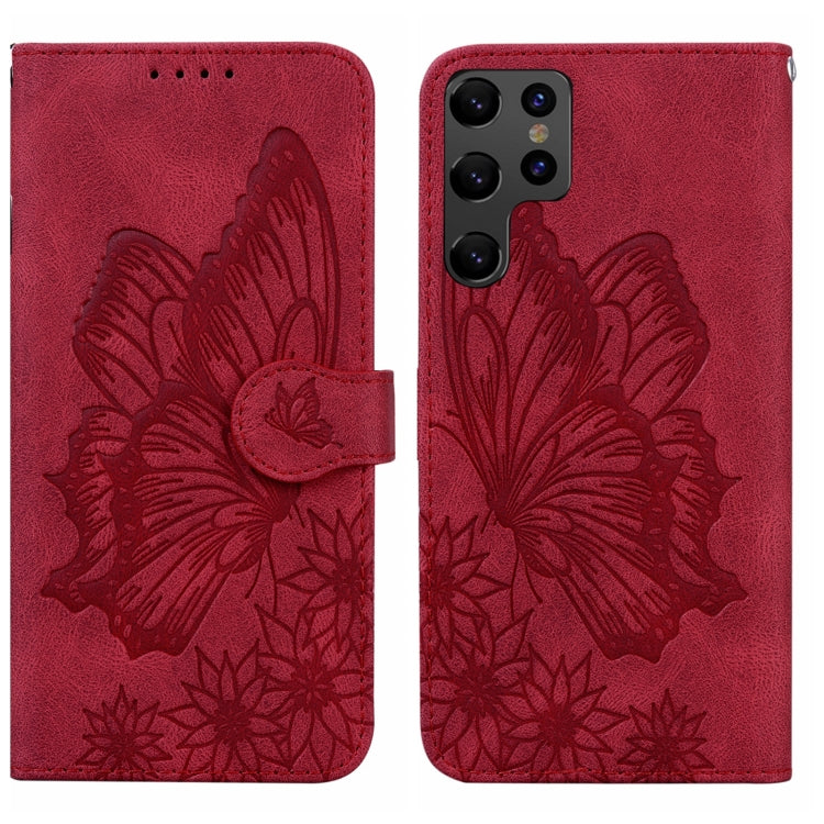 Retro Skin Feel Butterflies Embossing Horizontal Flip Leather Phone Case, For Samsung Galaxy A04, For Samsung Galaxy A14 5G, For Samsung Galaxy A23E, For Samsung Galaxy S23 5G, For Samsung Galaxy S23+ 5G, For Samsung Galaxy S23 Ultra 5G, For OPPO A17  ...
