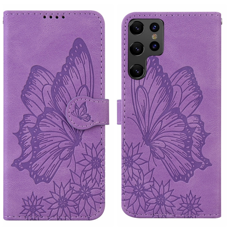 Retro Skin Feel Butterflies Embossing Horizontal Flip Leather Phone Case, For Samsung Galaxy A04, For Samsung Galaxy A14 5G, For Samsung Galaxy A23E, For Samsung Galaxy S23 5G, For Samsung Galaxy S23+ 5G, For Samsung Galaxy S23 Ultra 5G, For OPPO A17  ...