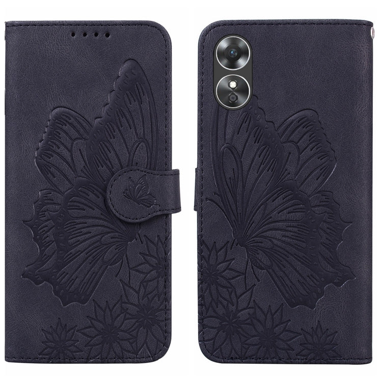 Retro Skin Feel Butterflies Embossing Horizontal Flip Leather Phone Case, For Samsung Galaxy A04, For Samsung Galaxy A14 5G, For Samsung Galaxy A23E, For Samsung Galaxy S23 5G, For Samsung Galaxy S23+ 5G, For Samsung Galaxy S23 Ultra 5G, For OPPO A17  ...