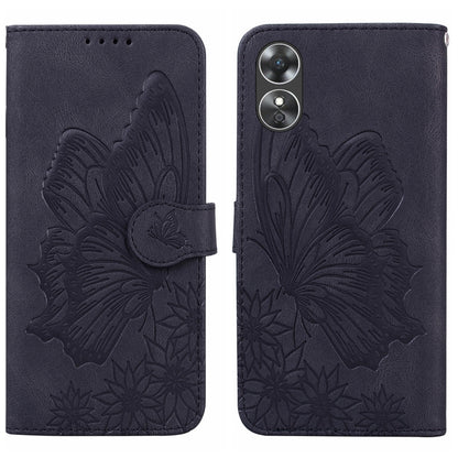 Retro Skin Feel Butterflies Embossing Horizontal Flip Leather Phone Case, For Samsung Galaxy A04, For Samsung Galaxy A14 5G, For Samsung Galaxy A23E, For Samsung Galaxy S23 5G, For Samsung Galaxy S23+ 5G, For Samsung Galaxy S23 Ultra 5G, For OPPO A17  ...