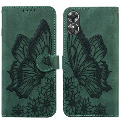 Retro Skin Feel Butterflies Embossing Horizontal Flip Leather Phone Case, For Samsung Galaxy A04, For Samsung Galaxy A14 5G, For Samsung Galaxy A23E, For Samsung Galaxy S23 5G, For Samsung Galaxy S23+ 5G, For Samsung Galaxy S23 Ultra 5G, For OPPO A17  ...