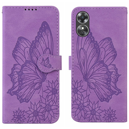 Retro Skin Feel Butterflies Embossing Horizontal Flip Leather Phone Case, For Samsung Galaxy A04, For Samsung Galaxy A14 5G, For Samsung Galaxy A23E, For Samsung Galaxy S23 5G, For Samsung Galaxy S23+ 5G, For Samsung Galaxy S23 Ultra 5G, For OPPO A17  ...
