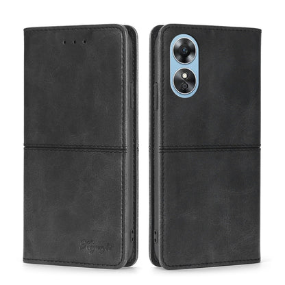 Cow Texture Magnetic Leather Phone Case, For OPPO A17, For Realme C33 4G, For vivo T1 Snapdragon 680/iQOO Z6 44W, For vivo V25 5G/V25e 5G, For vivo Y16 4G/Y02s 4G, For Sharp Aquos sense7 Plus, For Xiaomi Civi 2 5G, For Xiaomi Poco M5 4G