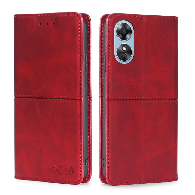 Cow Texture Magnetic Leather Phone Case, For OPPO A17, For Realme C33 4G, For vivo T1 Snapdragon 680/iQOO Z6 44W, For vivo V25 5G/V25e 5G, For vivo Y16 4G/Y02s 4G, For Sharp Aquos sense7 Plus, For Xiaomi Civi 2 5G, For Xiaomi Poco M5 4G