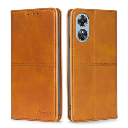 Cow Texture Magnetic Leather Phone Case, For OPPO A17, For Realme C33 4G, For vivo T1 Snapdragon 680/iQOO Z6 44W, For vivo V25 5G/V25e 5G, For vivo Y16 4G/Y02s 4G, For Sharp Aquos sense7 Plus, For Xiaomi Civi 2 5G, For Xiaomi Poco M5 4G